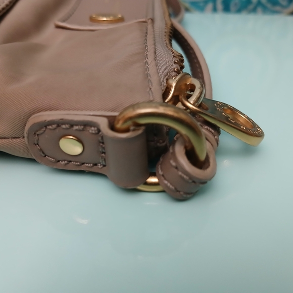 Marc By Marc Jacobs Nylon Crossbody Bag with Utilitarian Design - Tan/Khaki